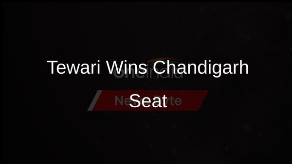 Congress' Manish Tewari Clinches Victory in Chandigarh, Beats BJP's Sanjay Tandon