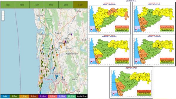 Mumbai Weather Today: IMD Predicts Heavy Rainfall, Yellow Alert Continues For Third Consecutive Day