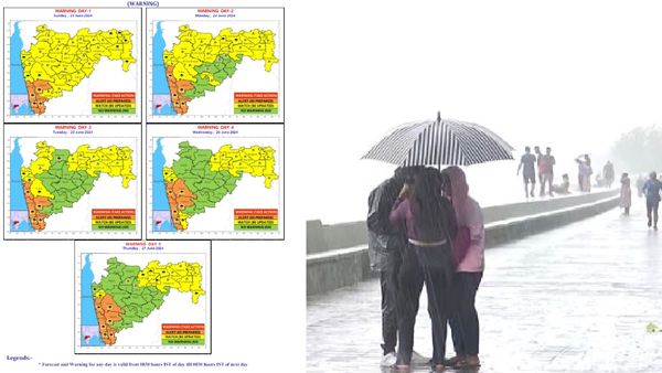 Mumbai Weather Alert: IMD Predicts Heavy Rainfall And Gusty Winds, Issues Yellow Alert