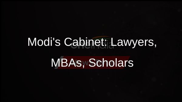 PM Modi's New Cabinet Boasts Lawyers, MBAs, and Scholars