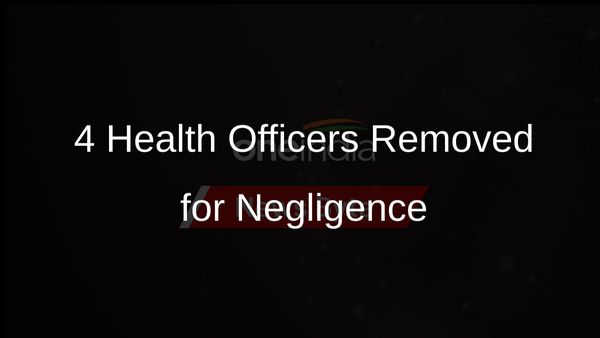 Rajasthan Government Removes Four Health Officers for Negligence