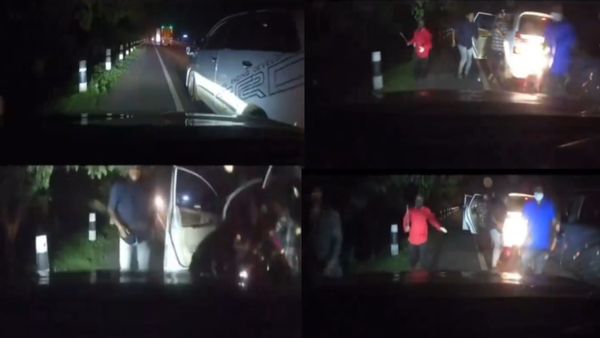 Caught On Cam: Armed Gang's Robbery Bid On Coimbatore Highway Foiled By Driver's Timely Reaction
