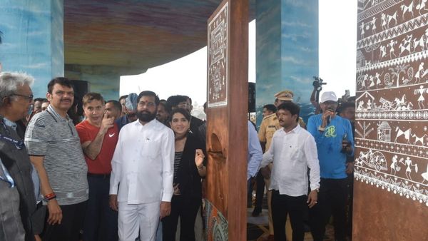 Marine Drive Underpass Beautification In Honour Of Nana Chudasama