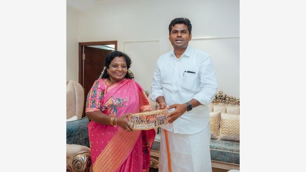 Amid Rift Rumours, Annamalai Meets Tamilisai Soundararajan