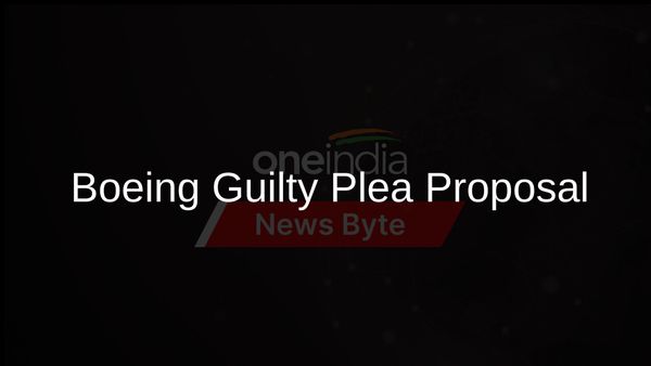 US Proposes Boeing Guilty Plea in 737 Max Crash Fraud Case