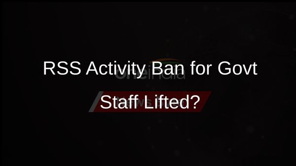 Congress Claims Ban Lifted on Govt Employees Participating in RSS Activities