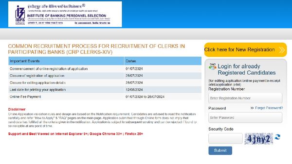 IBPS Clerk 2024: Extended Application Window Closes Today – Apply Now On ibps.in