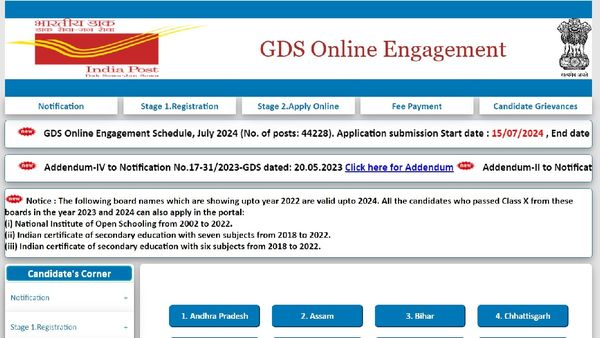 Post Office GDS Recruitment 2024: 44,228 Posts For 10th-Pass Students – Apply By August 5