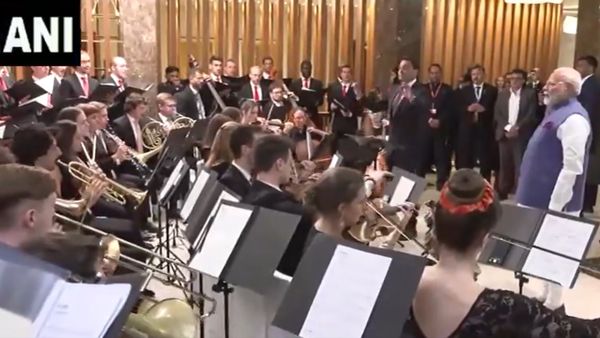 WATCH Video: PM Modi's Arrival In Austria Marked By 'Vande Mataram' Tribute From Artists