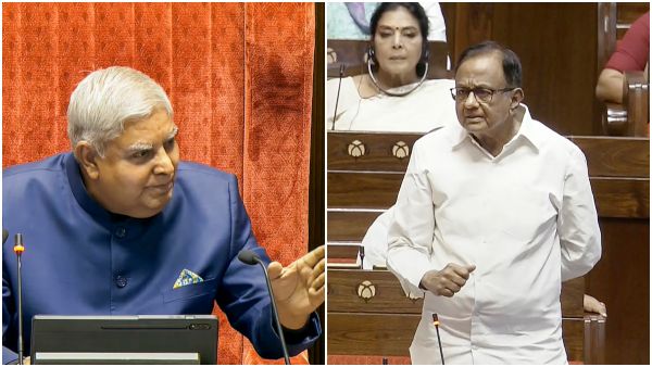 VP Jagdeep Dhankhar Takes Dig At P Chidambaram For Jibe On Criminal Laws