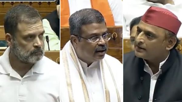 WATCH | Rahul, Akhilesh Tear Into Centre Over NEET Paper Leak, Pradhan Hits Back