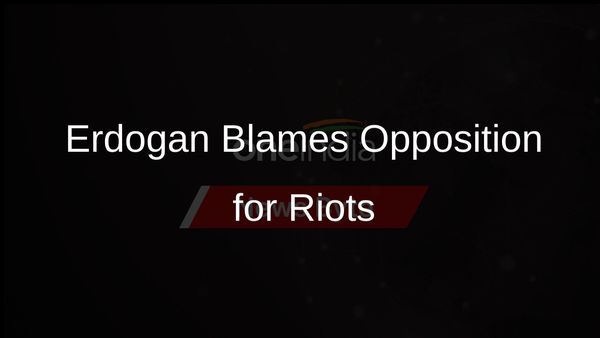 Turkiye's Leader Accuses Opposition of Fueling Racism After Riots