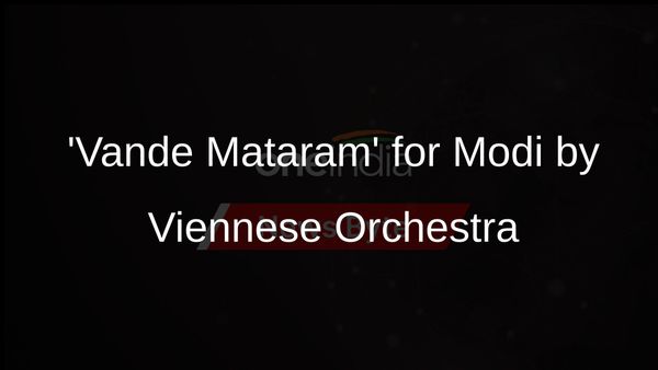 Viennese Philharmonic Orchestra Performs 'Vande Mataram' for PM Modi in Austria