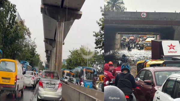 Bengaluru Traffic Jam: Heavy Rain Causes Congestion On ORR; Water-Logging In These Areas