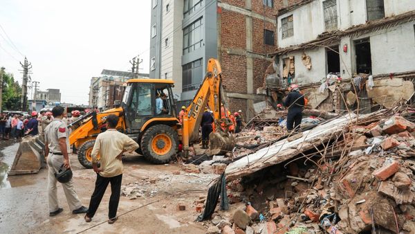 Building Collapse In Delhi's Jahangirpuri: Several Feared Trapped