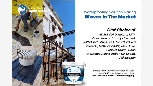 Elephant Rubber Shield stands out as the premier waterproofing solution in the market
