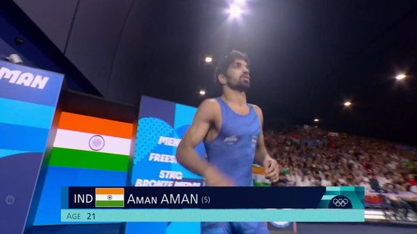 Aman Sehrawat Secures Bronze For India In 57kg Freestyle Wrestling At Paris Olympics 2024