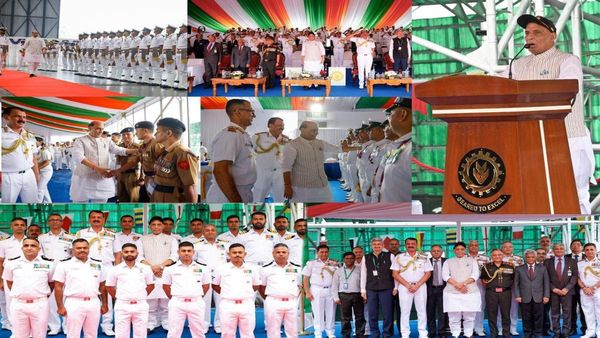 India's 2nd Nuclear-Powered Missile Submarine Commissioned In Presence Of Rajnath