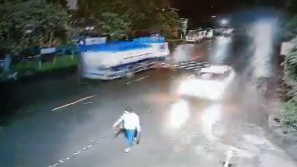 Maharashtra Hit-And-Run Case: Shocking Viral Video Shows Man Thrown Into Air By A Speeding Car | Watch
