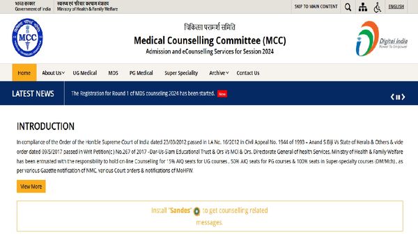 MCC NEET UG 2024: Round 1 Choice Filling Opens Today – Check Deadlines And See How To Secure Your Seat