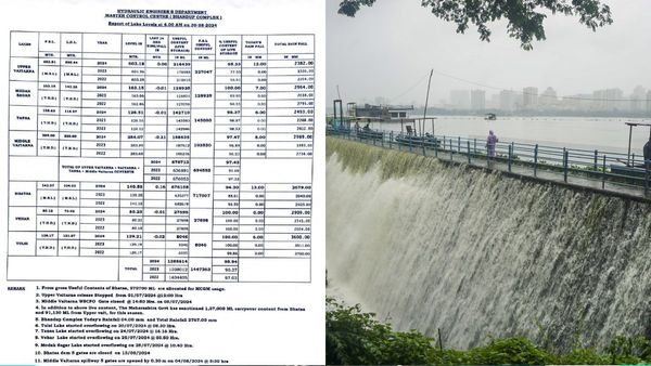 Mumbai Lakes Water Level Today: Lakes Near Full Capacity With 95.94 Per cent Stock
