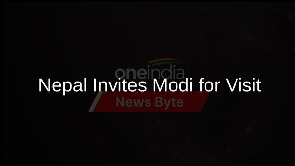 Nepal's Prime Minister Invites Narendra Modi for a State Visit