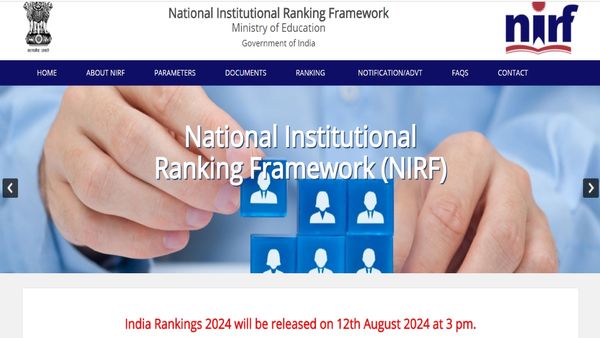 NIRF Rankings 2024: MoE To Reveal Top Indian Institutes On August 12 – Watch Live Here