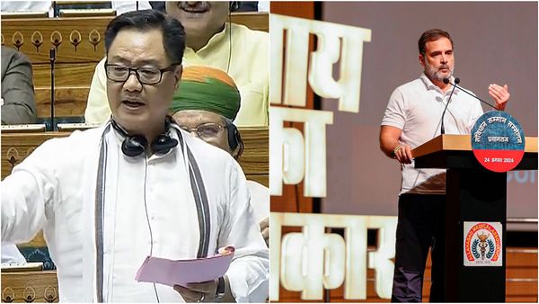 Kiren Rijiju Hits Back At Rahul Gandhi Over 'No Dalit Miss India' Remark, Calls Him 'Bal Buddhi'