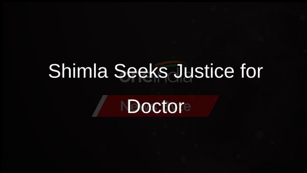 Community in Shimla Demands Justice with Midnight Candle March for Kolkata Doctor