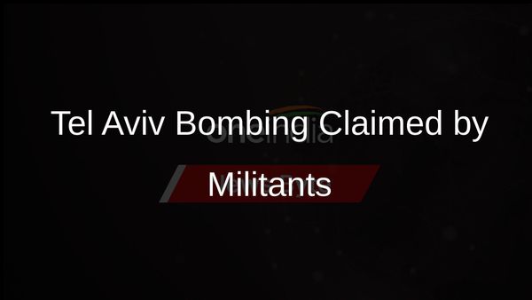 Palestinian Groups Claim Tel Aviv Bombing Amid Ceasefire Efforts