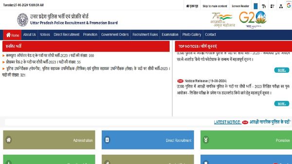 UP Police Constable Admit Card 2024 Released for August 30 Exam; Download Now From uppbpb.gov.in