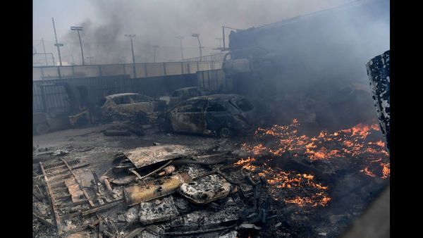 Drop in Winds Fuels Hope in Ongoing Battle Against Major Wildfire Near Athens