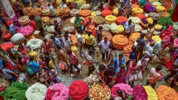 Flower Prices Surge In Bengaluru Ahead Of Gauri Ganesh Chaturthi