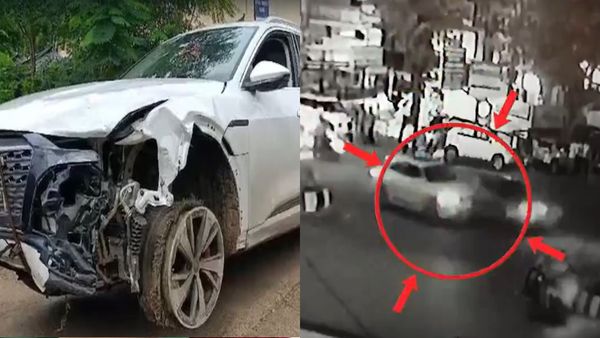 BJP Chief’s Son Flees After Audi Hits Multiple Vehicles In Nagpur