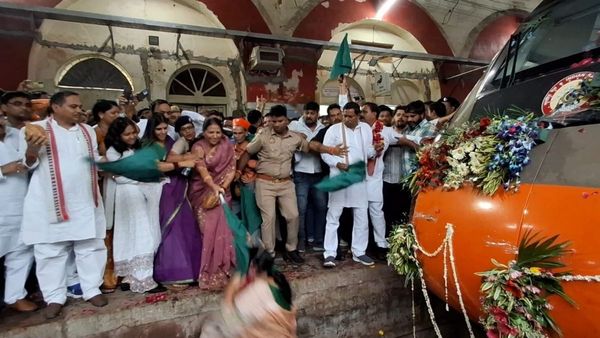 BJP MLA Tumbles onto Tracks at Vande Bharat Express Flag-off