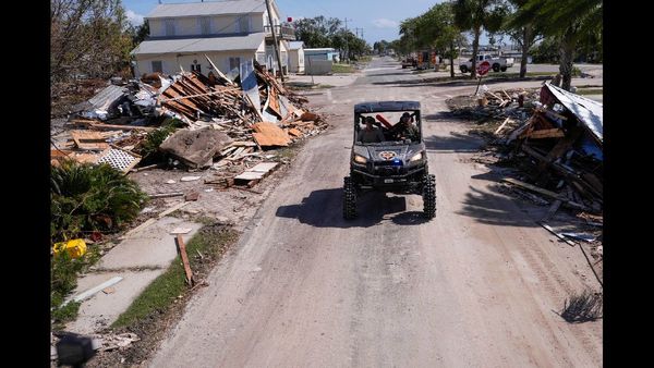 Rescuers Work Urgently to Free Individuals Trapped by Hurricane Helene's Devastation