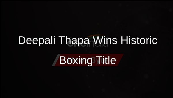 India's Deepali Thapa Clinches Historic Title as First Asian Schoolgirl Boxing Champion