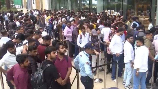 iPhone 16 Launch Draws Long Queues At Apple Stores In Delhi, Mumbai