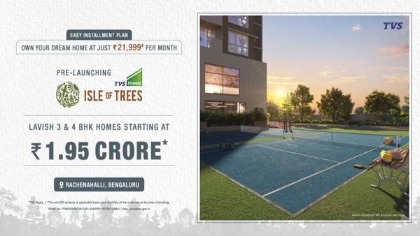 TVS Emerald Isle Of Trees: Experience Tranquility Right In Bengaluru's Heartland close to Manyata Tech Park