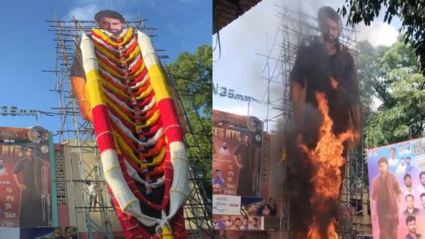 Sudarshan Theater Fire: Jr NTR Cutout Catches Fire In Hyderabad Amidst Celebration Chaos