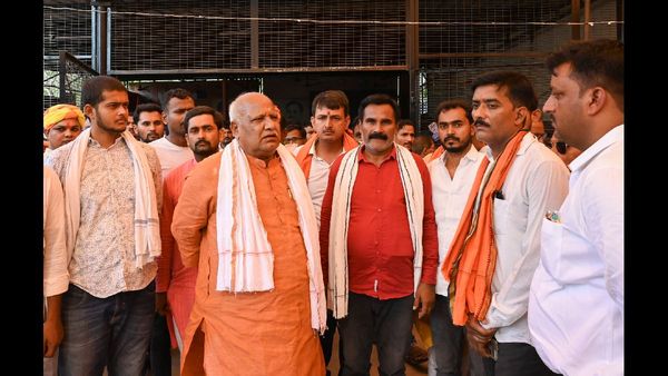 BJP's Lallu Singh Leaves Press Meet, Cites Mafia Presence