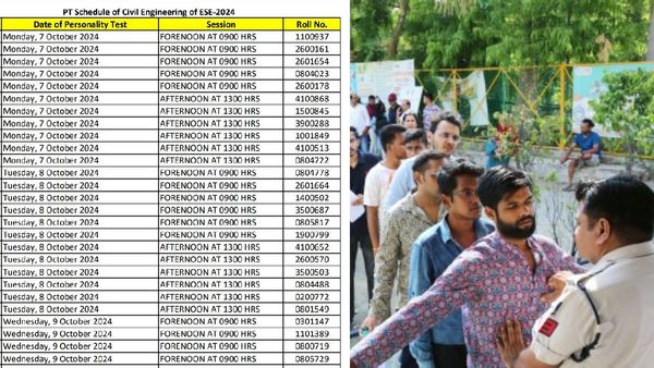UPSC Engineering Services 2024: Interview Dates Announced—Click Here To View Your Schedule