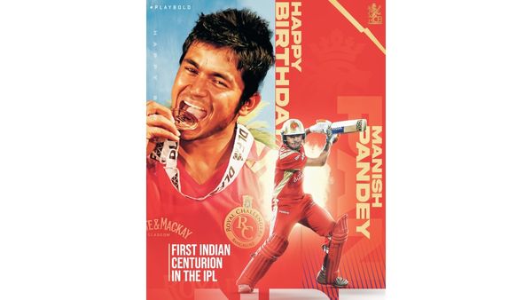 RCB Shares Special Birthday Post For Manish Pandey; Shikhar Dhawan Posts A Throwback Pic