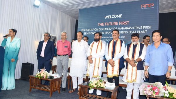 Angela Rebello Hosts Inauguration of Maharashtra's First Semiconductor Plant by CM Eknath Shinde