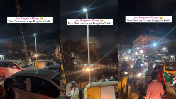 Fact Check: Was A Train Really Stuck In Bengaluru Traffic?