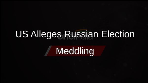 US Alleges Russian Disinformation Campaign Targeting Upcoming Election