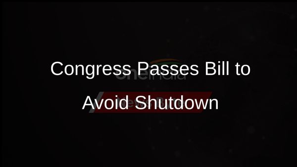 US Congress Approves Temporary Funding Bill to Prevent Government Shutdown Until December