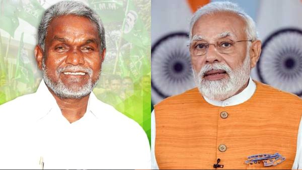 PM Modi Speaks With Ex Jharkhand CM Champai Soren, Takes Account Of His Health