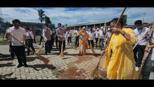 Nagaland Minister Jacob Zhimomi Urges Citizens to Embrace Cleanliness as Cultural Responsibility