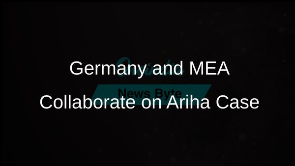 Germany's Ambassador Discusses Close Cooperation with MEA on Ariha's Foster Care Situation